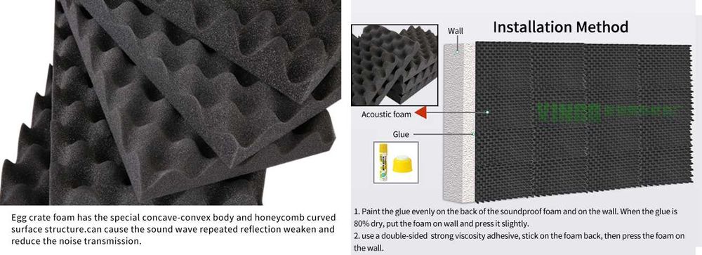 Burete acustic si izolator fonic pereti si boxe. NOU!