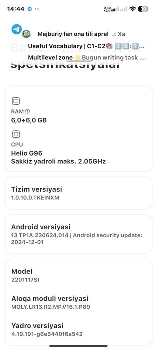 Note 11 s sotiladi