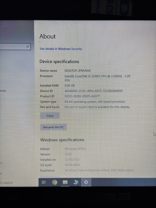 Vand Laptop Asus ( model X555L )