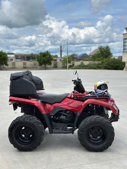 Vând ATV Can-am outlander Nu  (cf moto Polaris linhai goes Kawasaki)