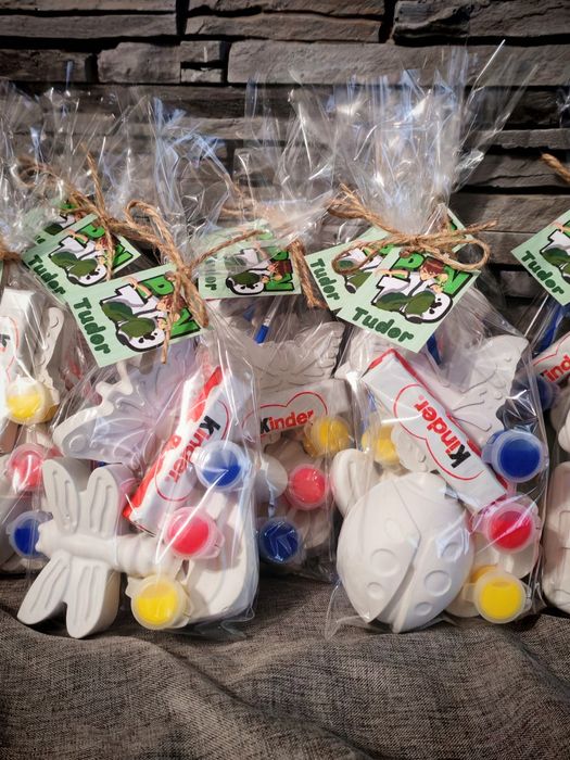 Pachete de pictura pe figurine de ipsos