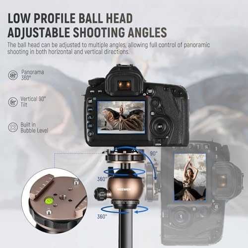 Нов Въглероден статив NEEWER LT35 - Идеален за пътуване и фотография