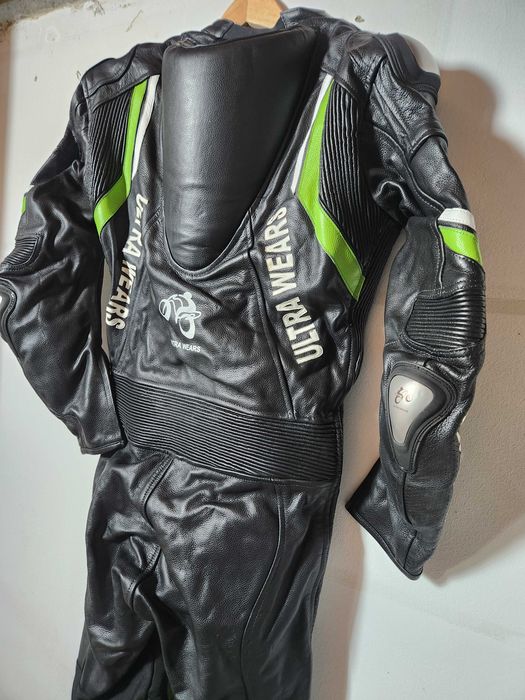Combinezon Kawasaki  din piele naturala
