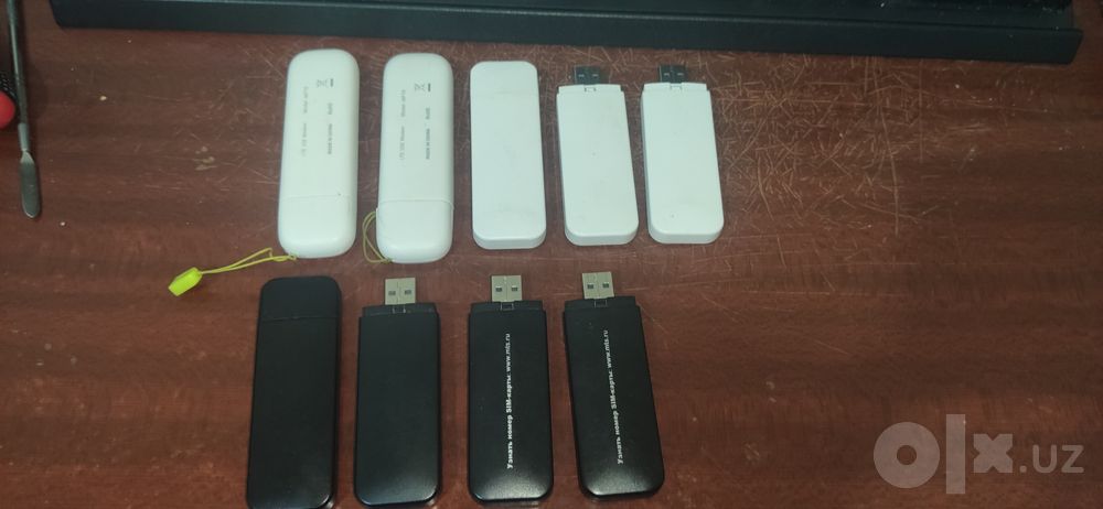 4G Usb Modemlar Wi-Fi lik, Orginal. Universal, hamma sim karta tushadi