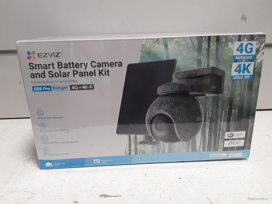 Ezviz EB 8 Pro Ranger Wi-Fi+4G kamera 4K с солнечной панелом