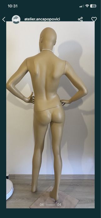 Saboti si mocasini si manechin