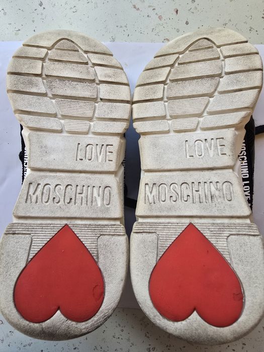 Pantofi piele femei 36 "Love Moschino"