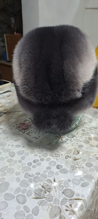 Шапка норка натуральная