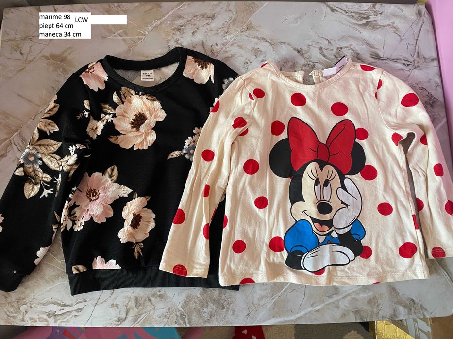 Lot bluza pulover tricot copii marime 98 2-3 ani C&A nutmeg