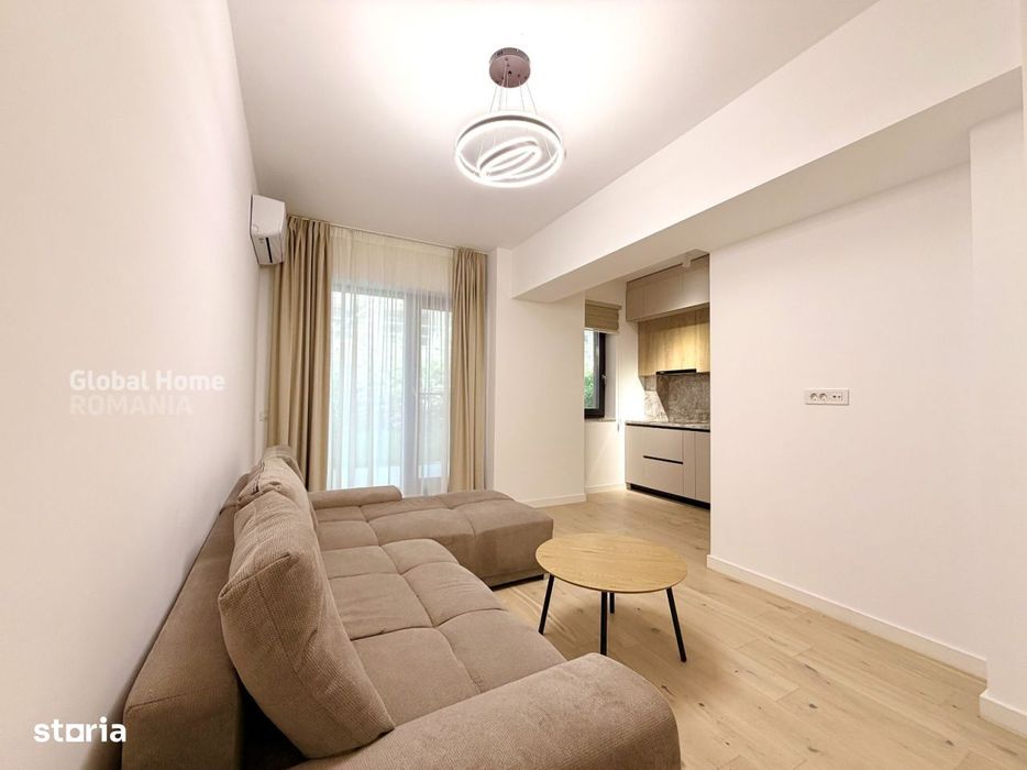 Apartament 2 camere 51,5MP  | Pipera- First Estate | Terasa si curte