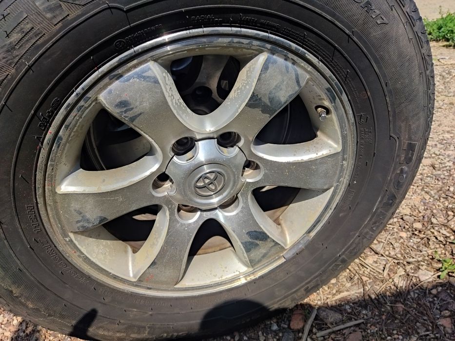 Продам диски с резиной 265/65/17