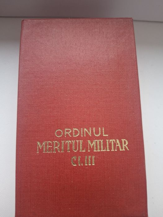 Medalii Meritul Militar clasa I, II, III