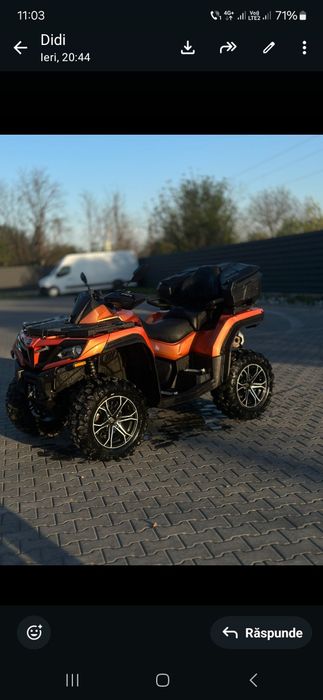 Da vanzare Atv.850