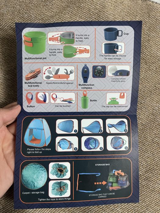 Игровой походный набор "Кемпинг"