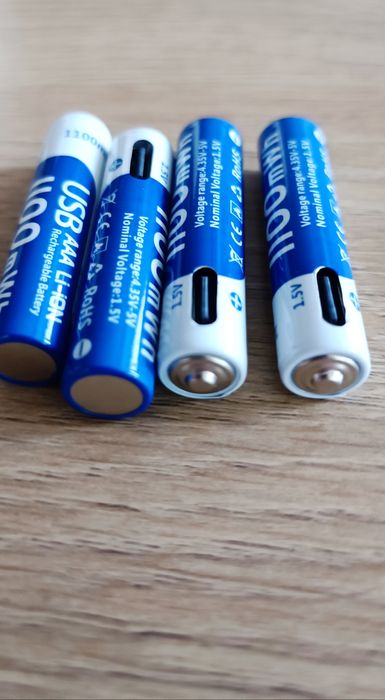 Презареждащи батерии ААА / rechargable AAA batteries