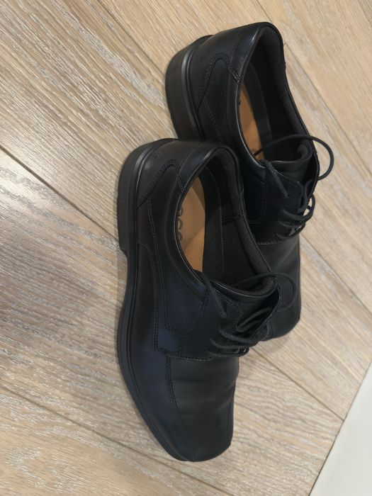 Pantofi Ecco Helsinki piele pantofi business barbati negri