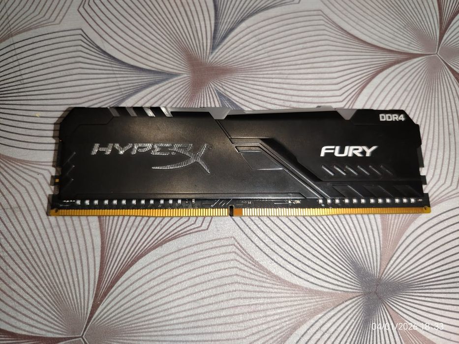 ОЗУ HyperX Fury на 8gb DDR4