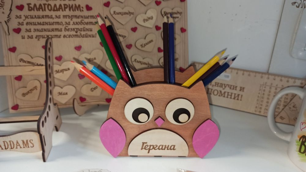 Детски моливник с име