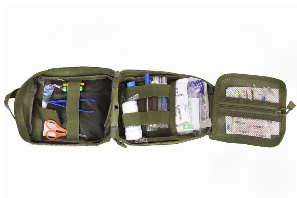 Аптечка тактическая в набором для оказания первой помощи