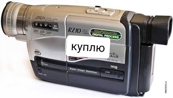 Видеокамера в рабочем состоянии