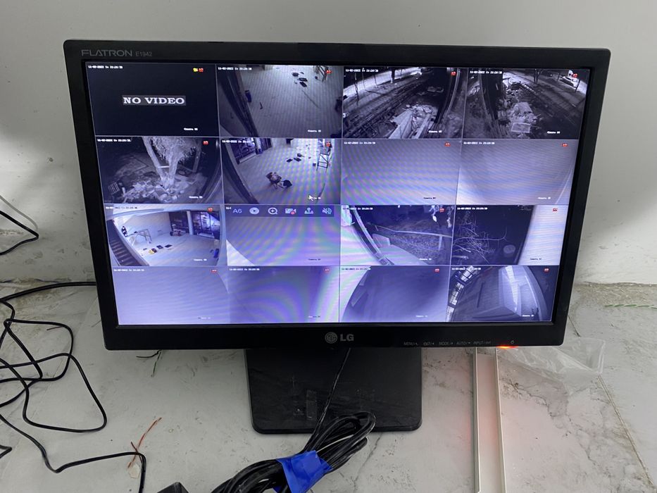 Установка видеонаблюдения