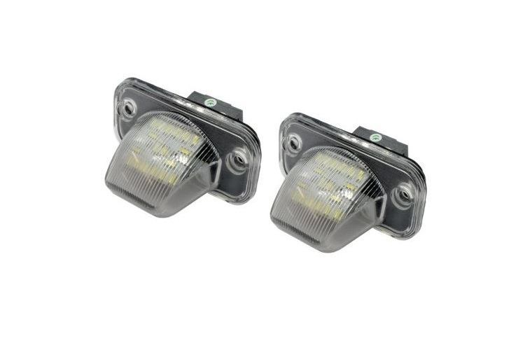 Set lampa numar Volkswagen Transporter (T4)/Caravelle/Multivan, 07.1990-03.2003, Stanga=Dreapta, LED; cu becuri; tuning