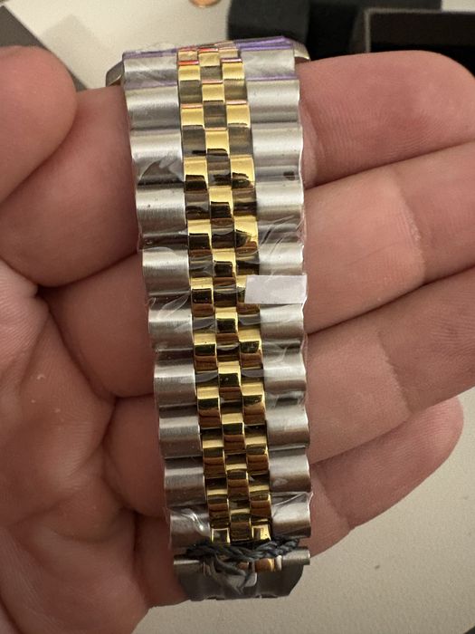 Mathey-Tissot Rolly 3  date Two-tone linnen