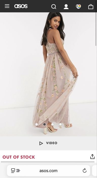 Rochie Asos maternity marimea 32
