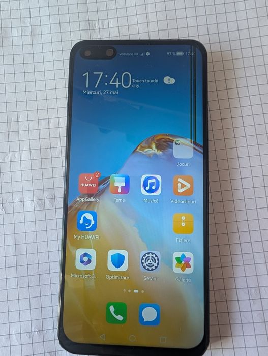 Schimb p40 pro 256gb  sistem Android