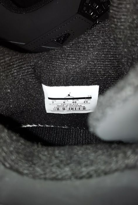 Adidas Jordan i 4 retro negru