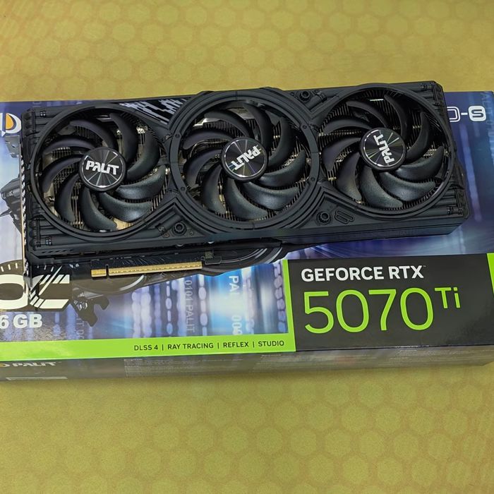 Обмен RTX 5070 Ti
