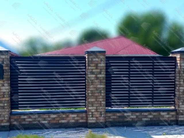 Забор жалюзи еврозабор