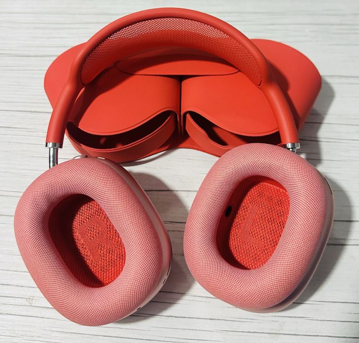 Airpods max (lightning) кораловые