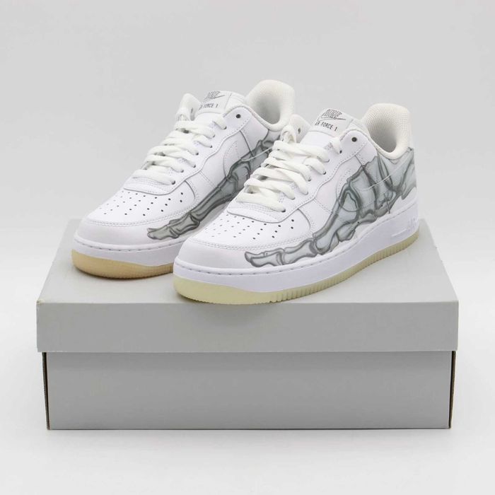 Sneakers AF1 Skeleton cu eticheta (nu Nike, Gucci, Adidas, Balenciaga)