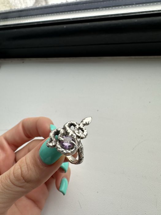 Inel Argint lucrat manual