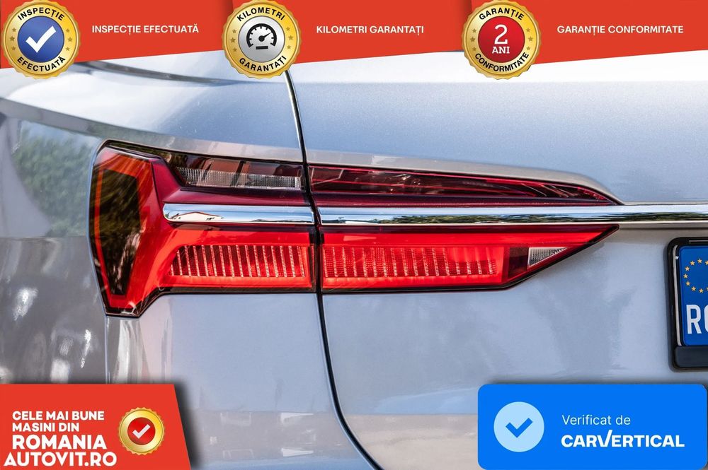 Audi A6 Limuzina 3.0 Mild Hibrid Quattro 231cp Piele AppleCar LineA ACC LED WideScreen