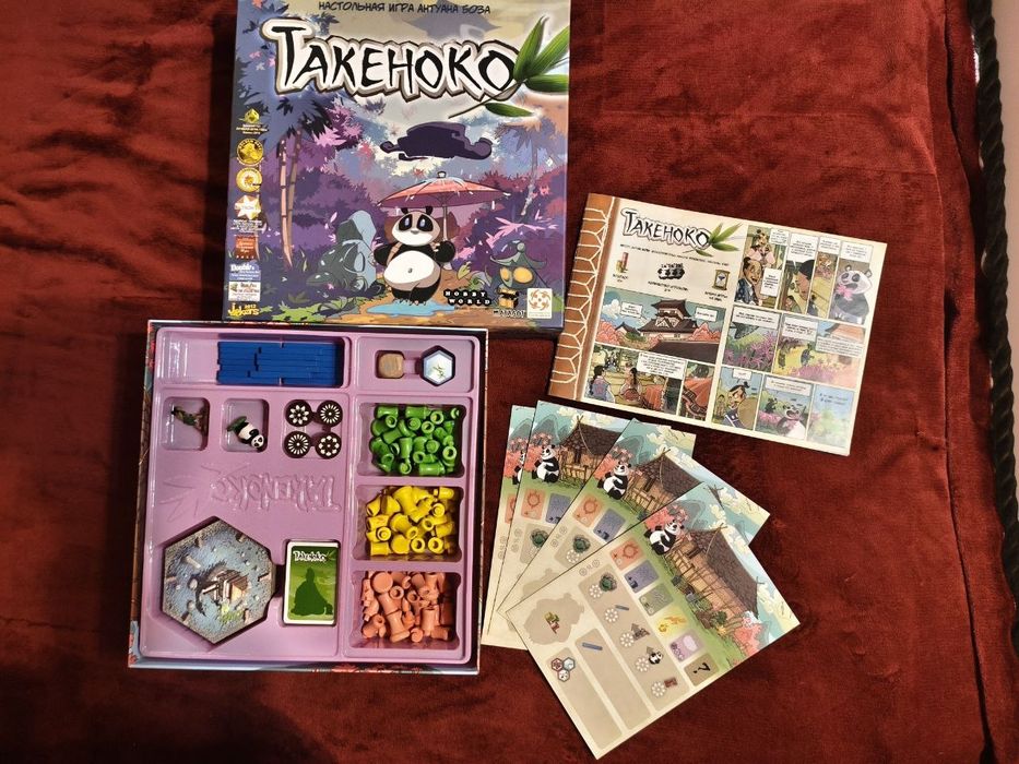 Такеноко Настольная игра