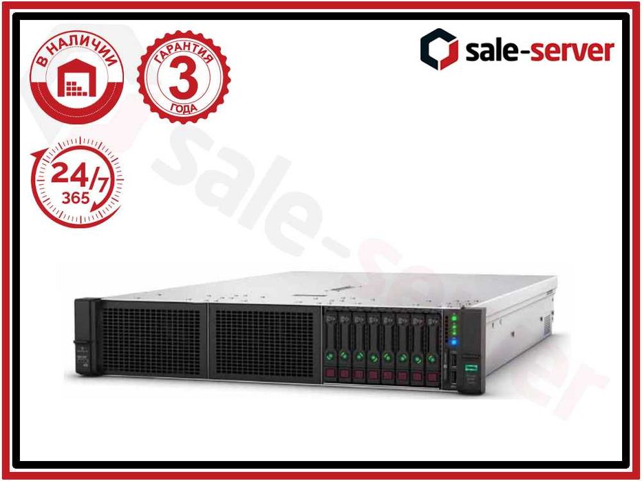 HP DL380 Gen10 8SFF/Gold 6262V/2х 32GB 2933Y/4х 900GB SAS/P408/HP 500W