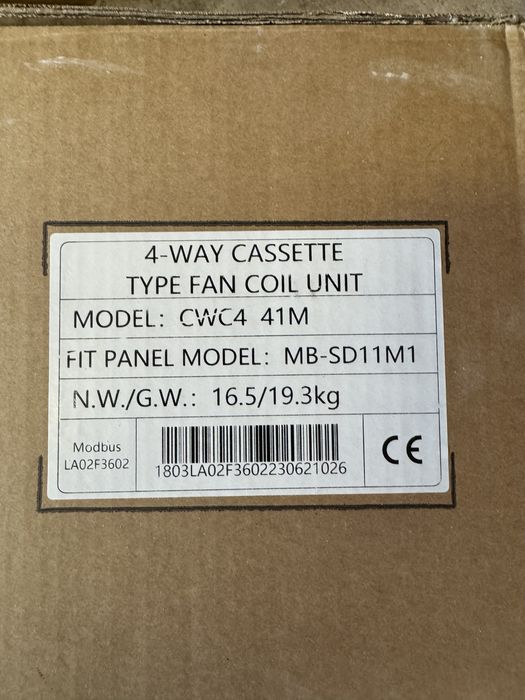 Ventiloconvertoare tip Caseta Tavan- Evocliman NOI - 2 tevi - CWC4 41M