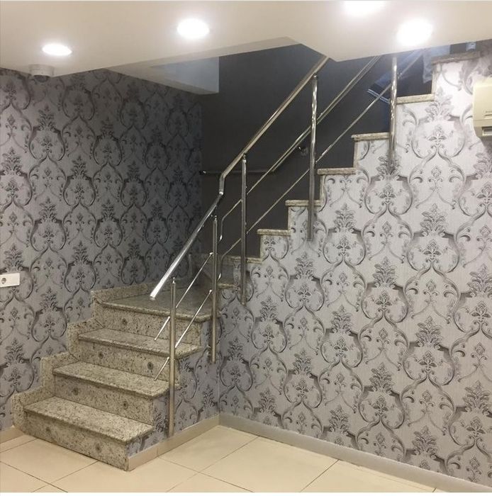 Поклейка, клеем обои