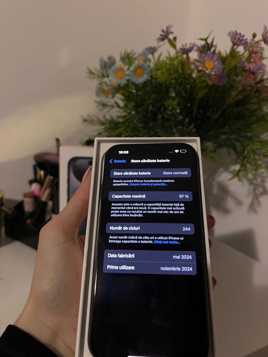 IPhone 15 pro Blue Titanium