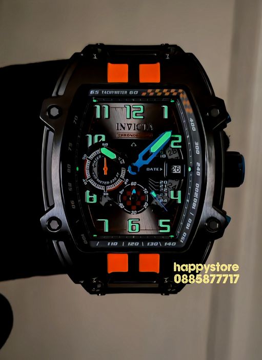 INVICTA Diablo Graphite 48 mm, Инвикта нов ръчен часовник