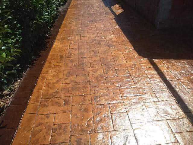 Beton Amprentat/Beton Elicopterizat/Beton Amprentat în vertical