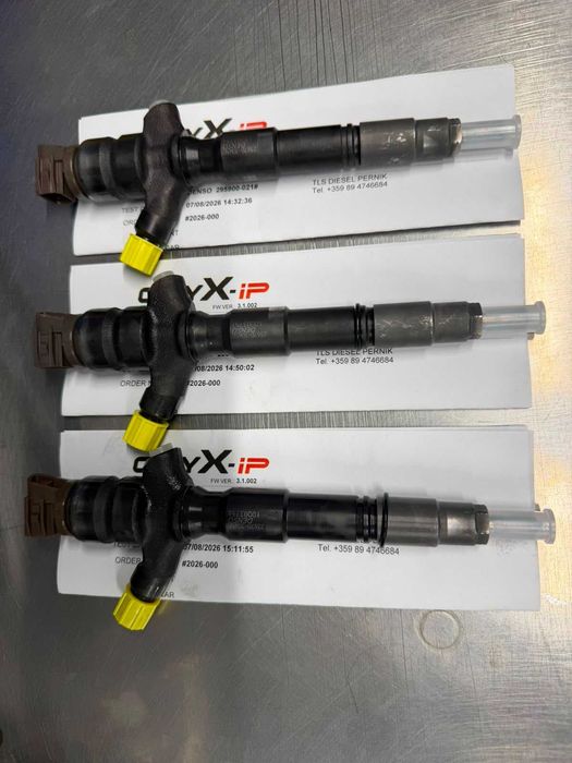 Втора употреба дюзи DENSO DCRI200280/23670-30450 (тествани, готови за монтаж) Toyota Hilux Vigo 2.5 D-4D