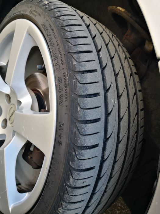 Jante 17" Enzo cu anvelope vara