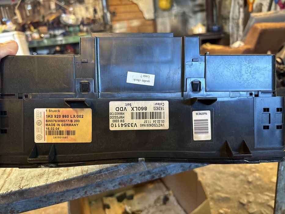 Табла за Голф 5 бензин и дизел