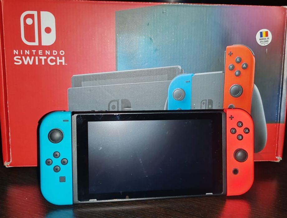 Nintendo switch ca nou + 3 jocuri incluse