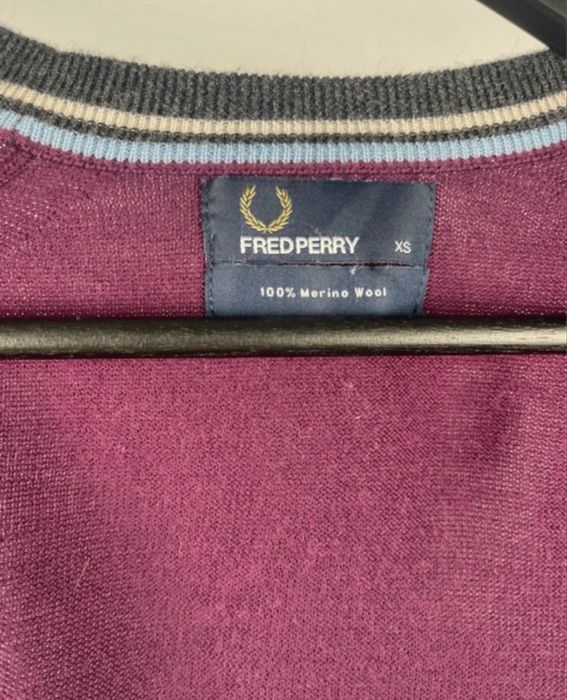 Cardigan Fred Perry Barbati
