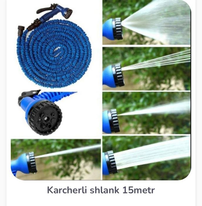 Suv sepish uchun shlang