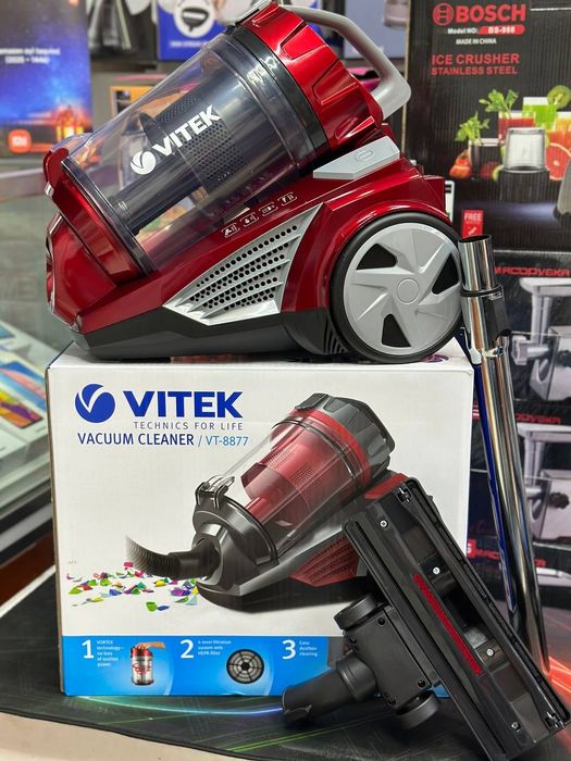 Vitek пылесос 3000 ватт Бесплатная Доставка Гарантия Оригинал
